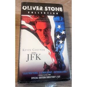 Warner Bros Oliver Stone VHS Collection Kevin Costner JFK Special Edition New